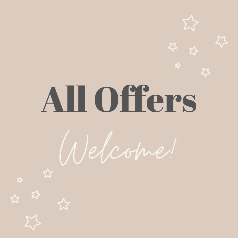 ✨All Offers Welcome!✨